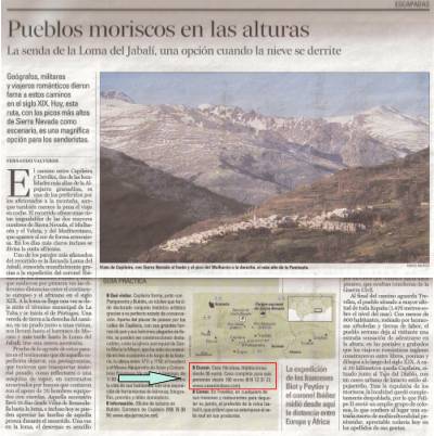 Recomendación del Diario El País en su suplemento de El viajero